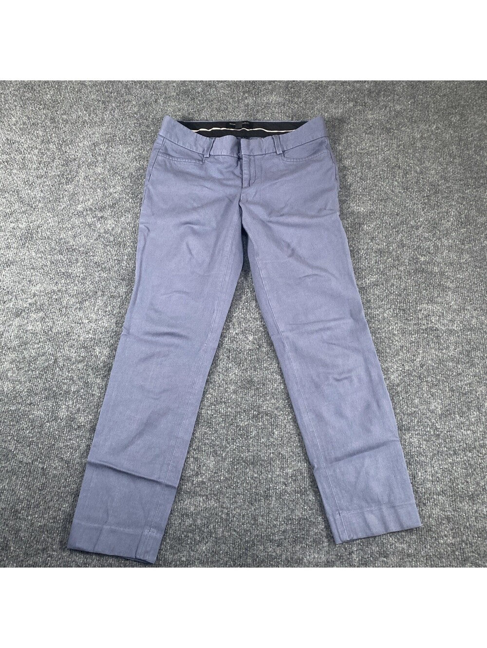 Banana Republic Women's Sloan Fit  Stretch Slacks Sz 0 EUC Blue/grey 26”